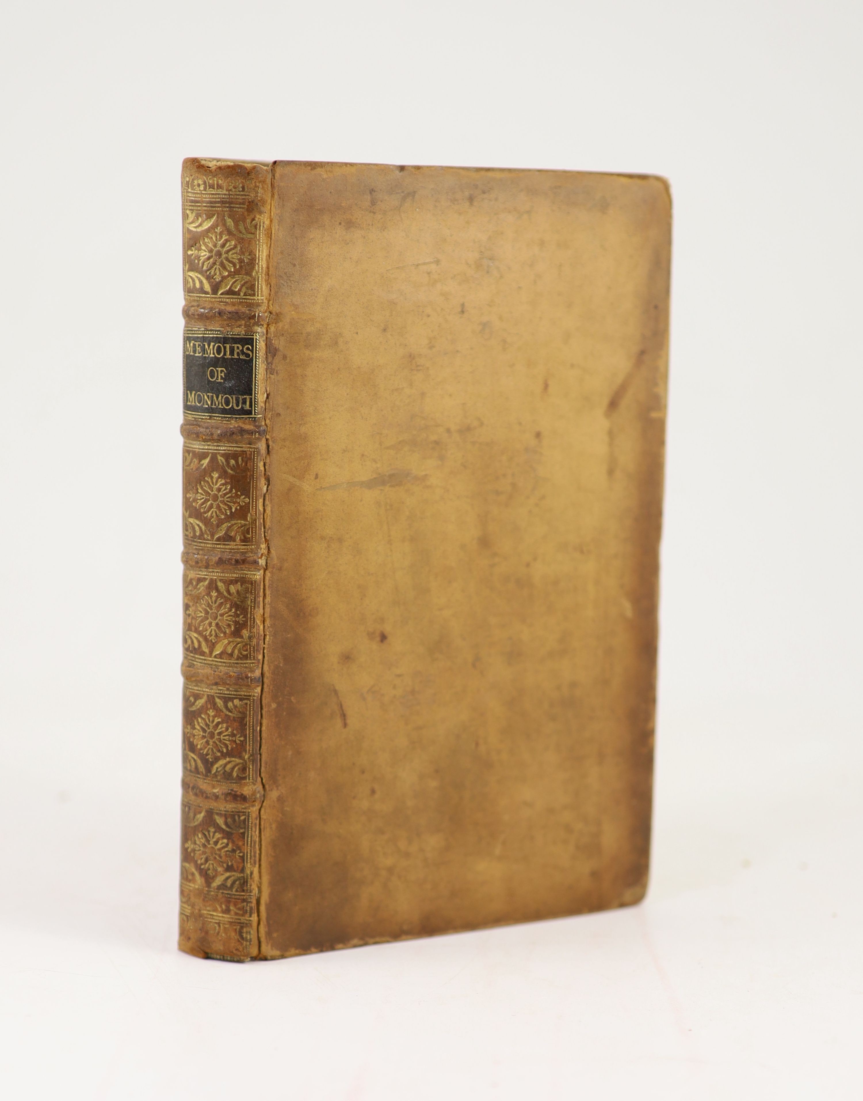 Cary, Robert – Memoirs of the Life of Robert Cary, Barron of Leppington, and Earl of Monmouth... Complete with engraved frontis. Calf, Gilt panelled spine with morocco label. R. and J Dodsley, London, 1759.